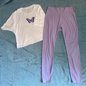 Love fitness workout set *NEW* size Med